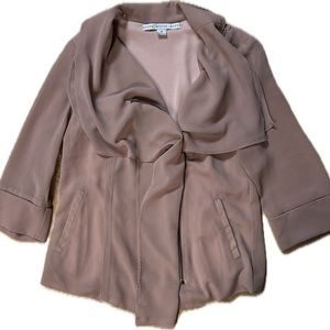 Blush Like New HYFVE Jacket Blouse size Medium